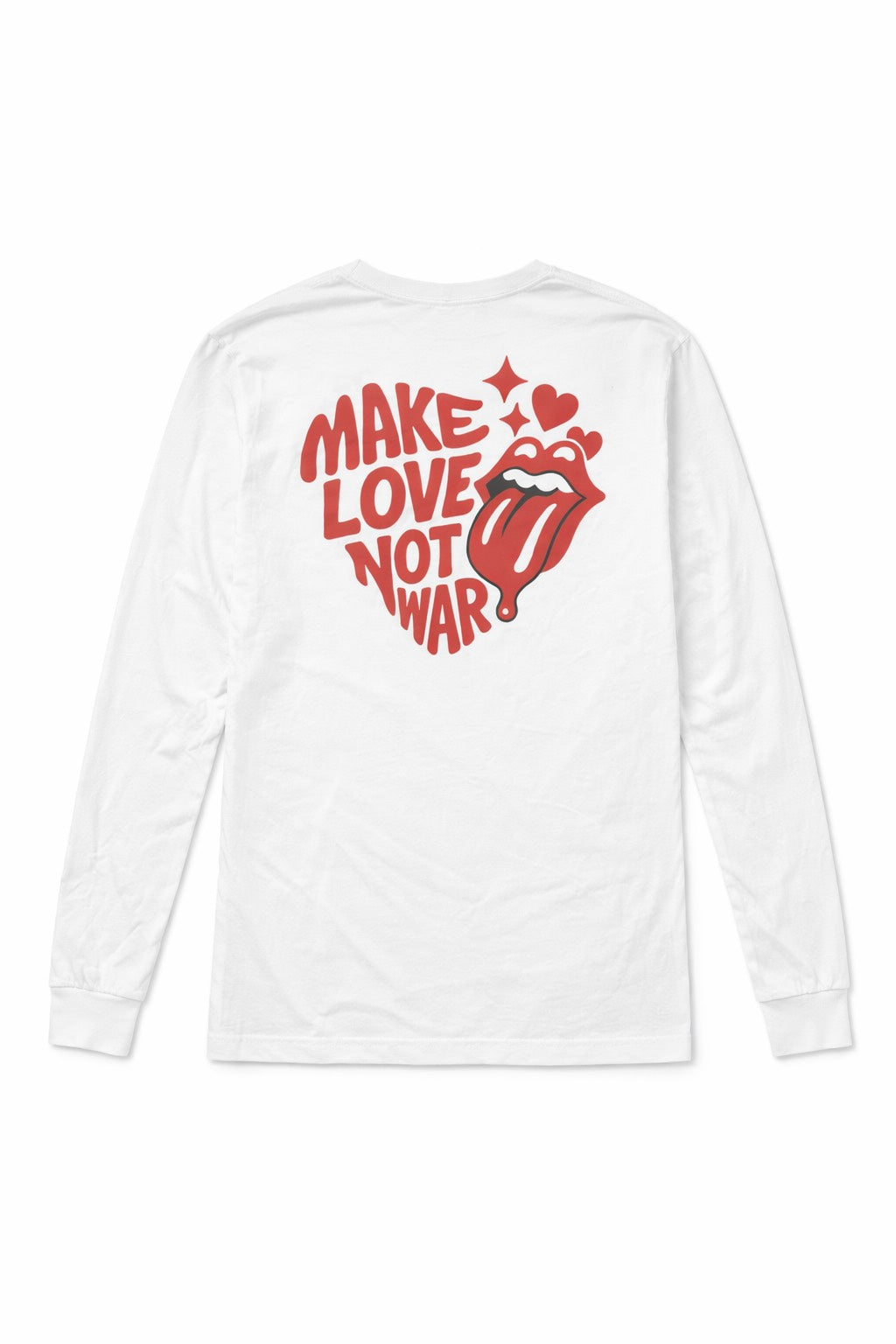 MAKE LOVE NOT WAR LONG SLEEVE